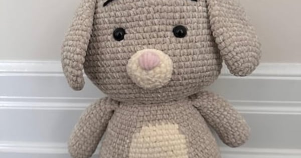 Handmade Crochet Rabbit Stuffed Animal Plush Toy Winnie the Pooh Collection