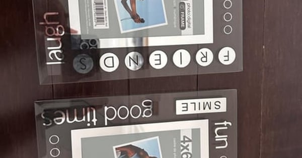 Decorative Photo Frames - Good Times & Friends