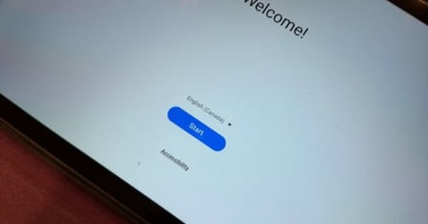 Samsung Galaxy Tablet A7 with Pink Fintie Case